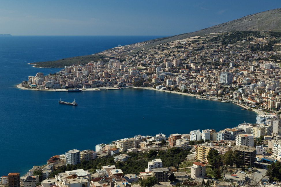 Sarande from Above