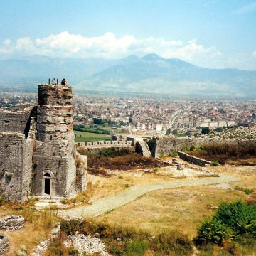 Touristic Albania, young people passionate about history