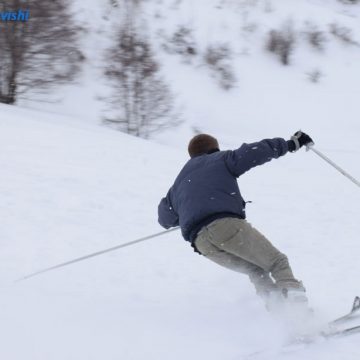 Winter sports in Shishtavec village
