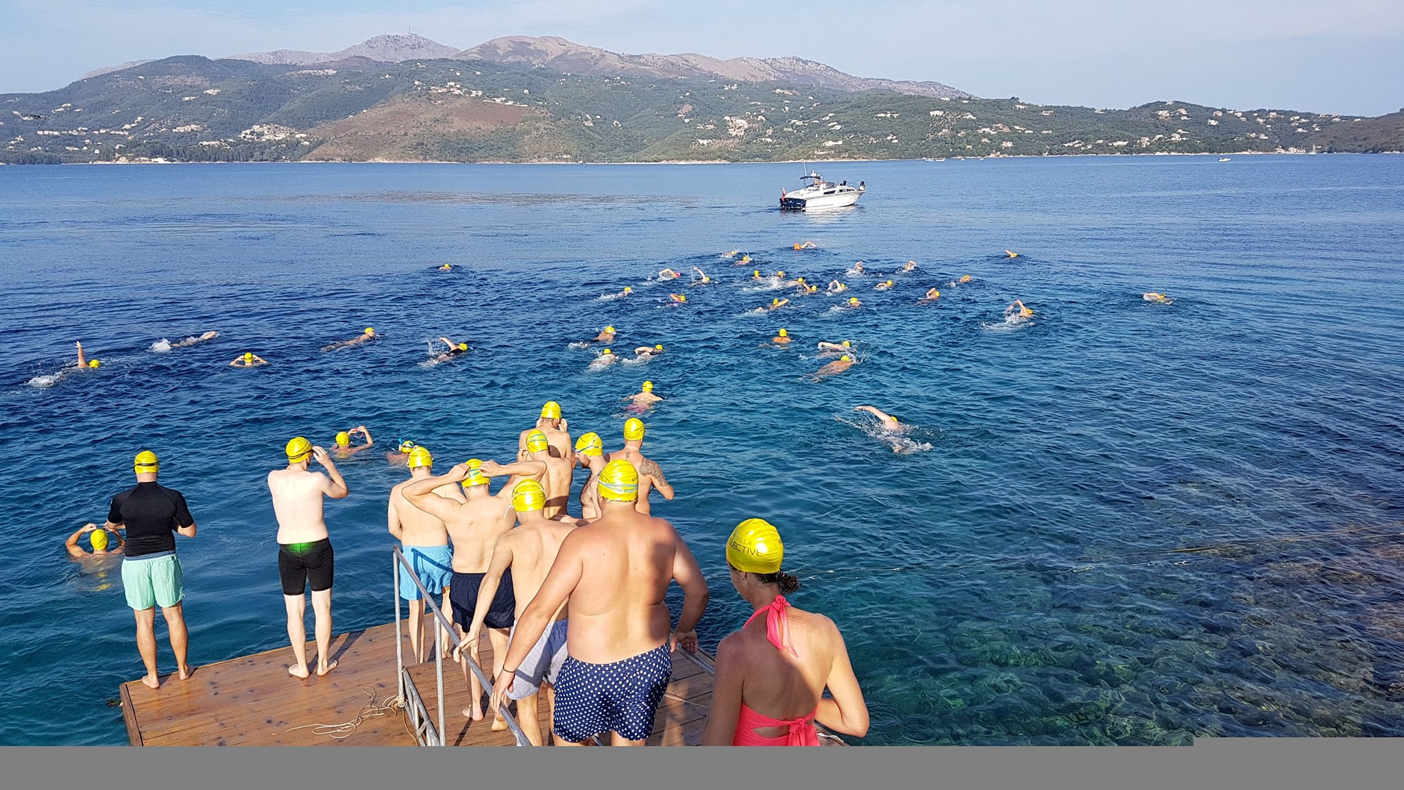 Albania-corfu swimming race