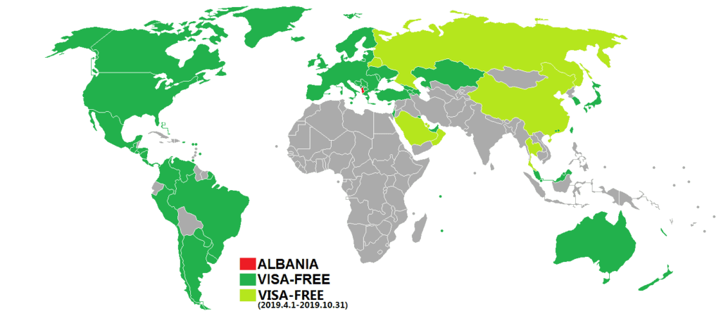 Albania Visa Policy