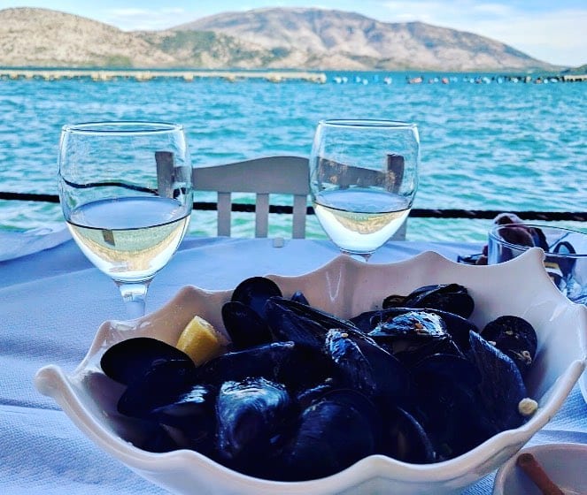 Butrint lake mussels