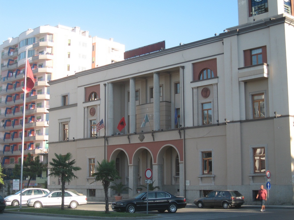 city hall of durres