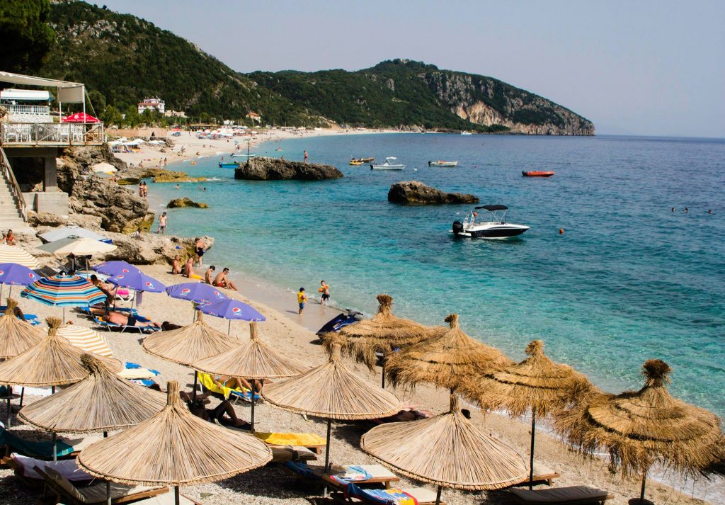 Picture of the Beach of Dhermi