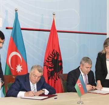 Albania and Azerbaijani sign agreement for TAP