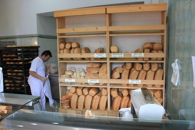 Men from Has kept the Albanian tradition of bread baking
