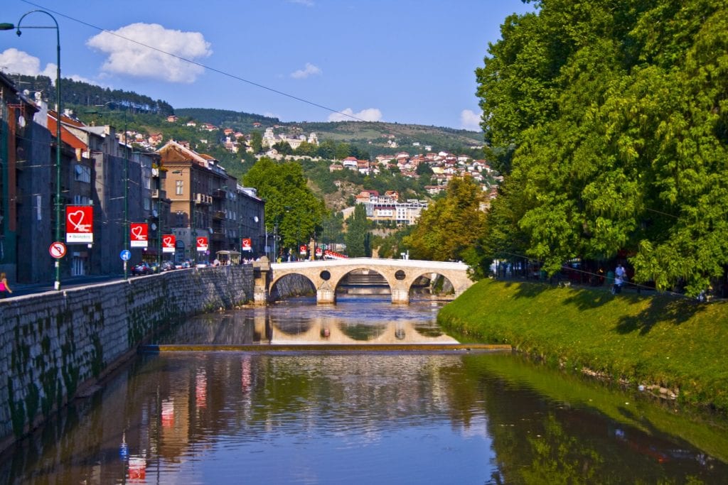 Latin bridge Sarajevo
