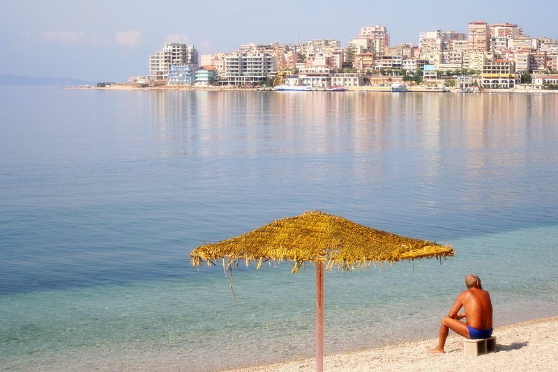 Saranda beach Albania