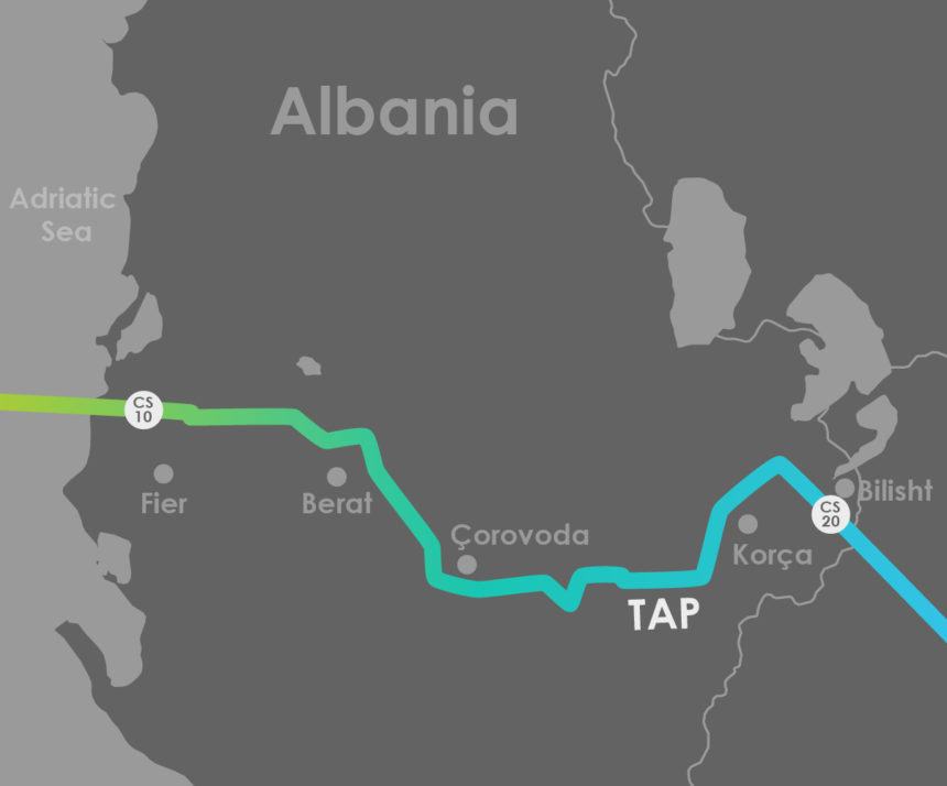 TAP Transports First 10bcm of Natural Gas to Europe