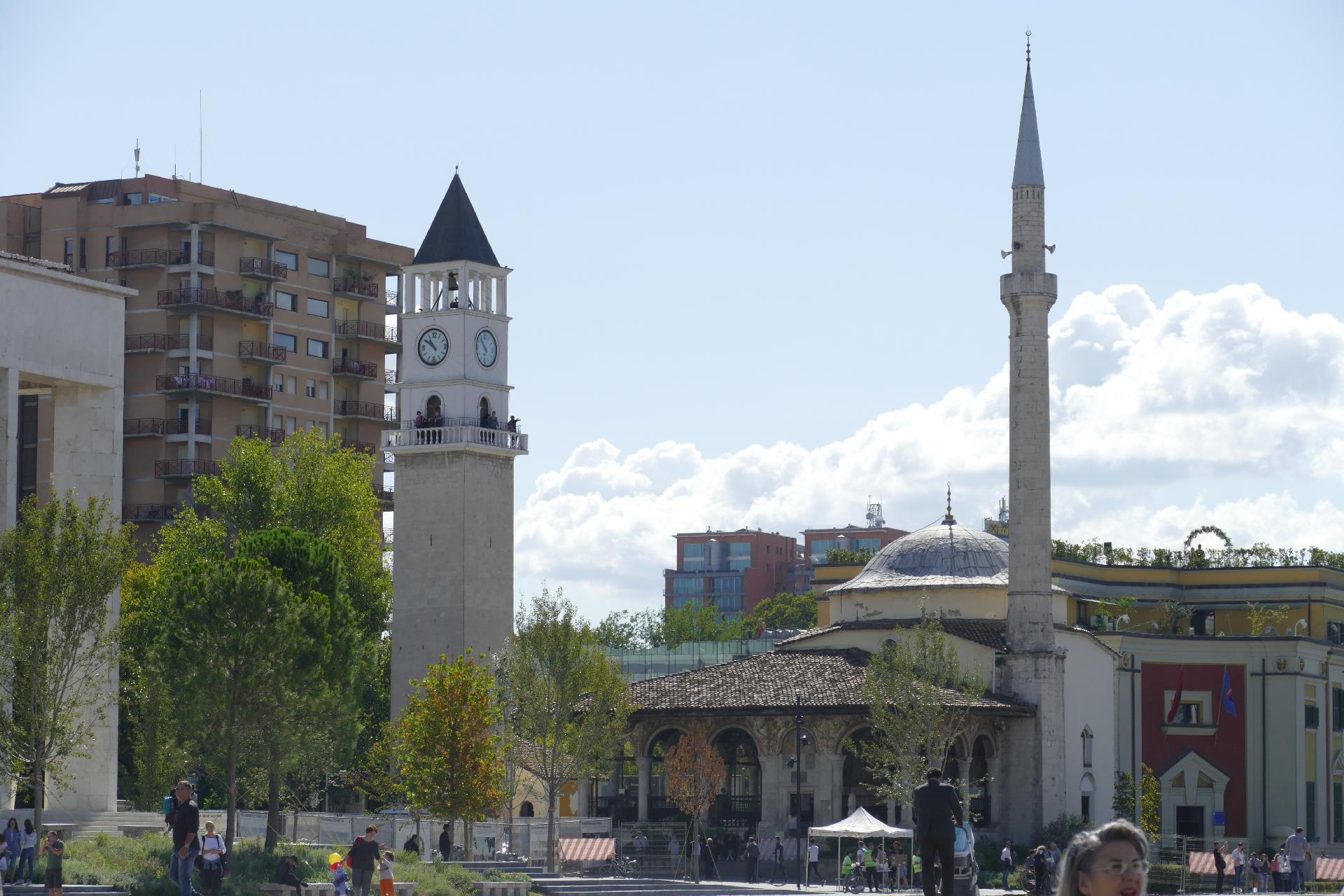 Tirana Clock Tower Sahati