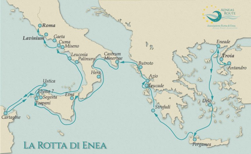 Aeneas route