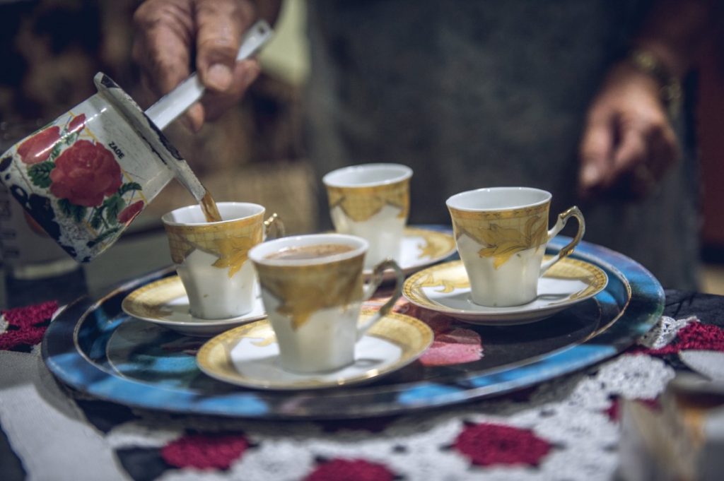 Albanian coffee