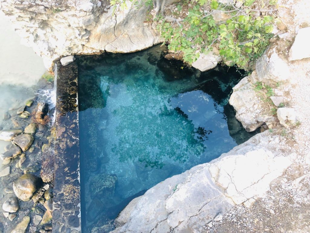 Thermal baths in Benja, Katiu Bridge