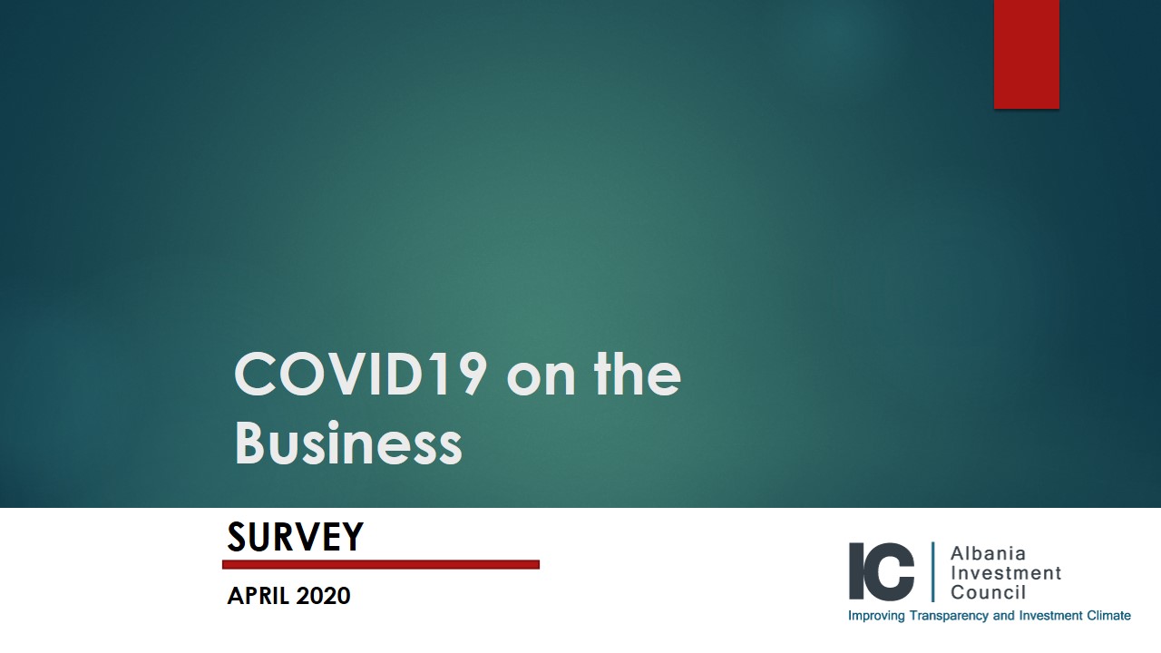 Covid-19 impact on business Albania