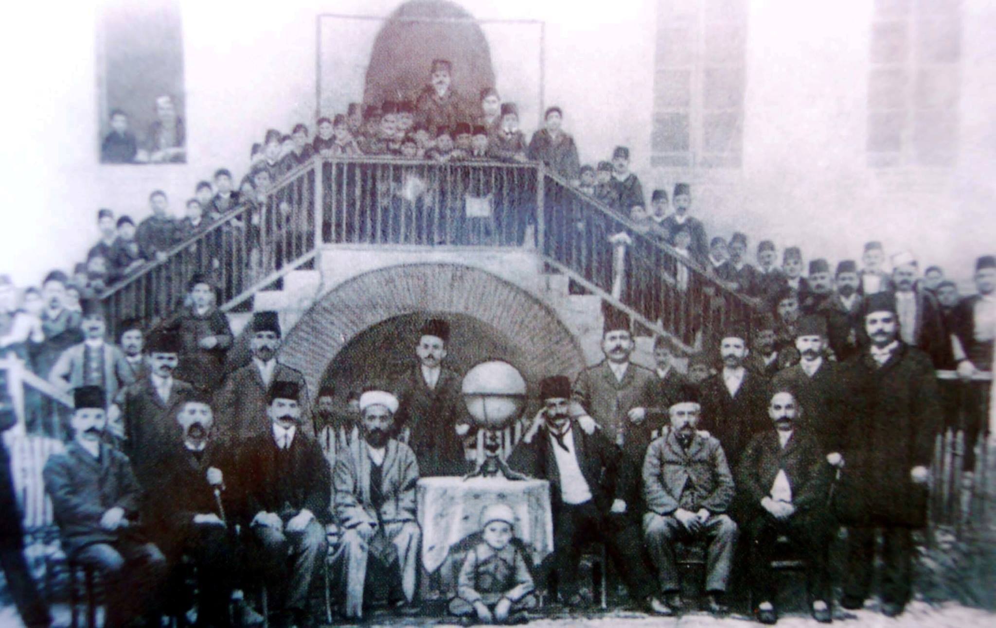 Normal school of Elbasan in 1909