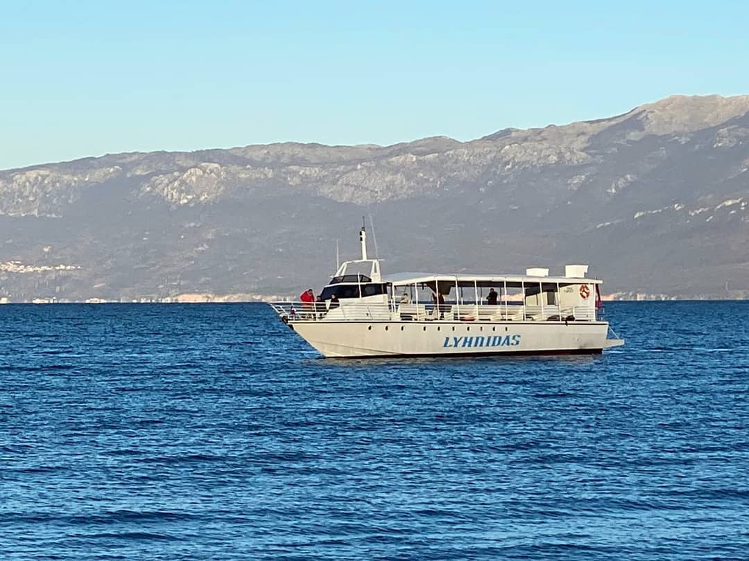 Lyhnidas ferry boat Pgradec
