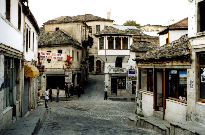 Gjirokastra bazaar
