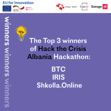 Innovation in Times of COVID-19: Winners of ‘Hack the Crisis Albania Announced