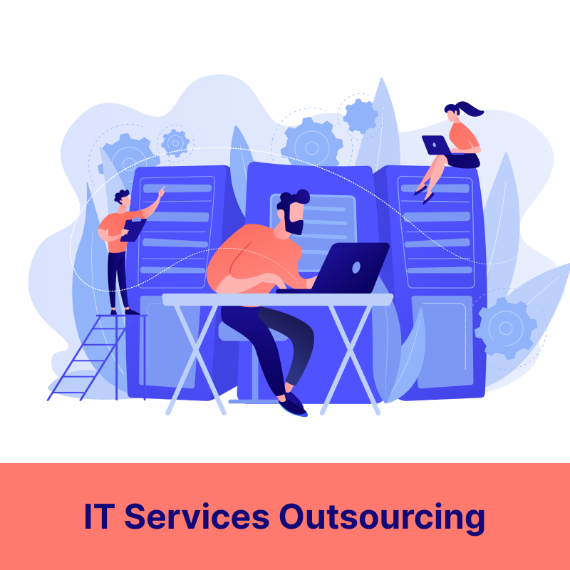 IT services outsourcing graph