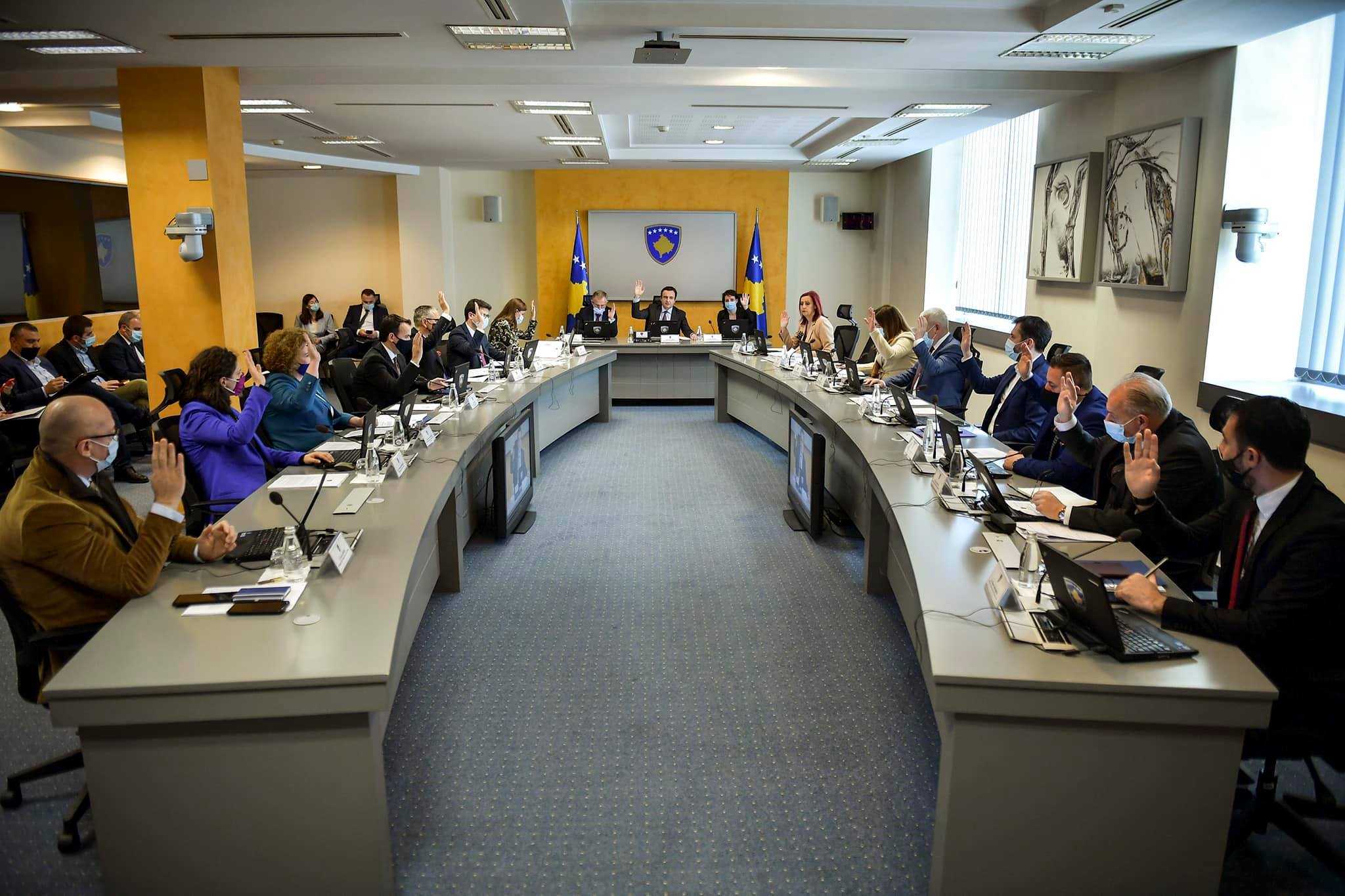 Meeting of Kosovan Government