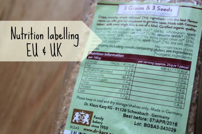 New Decision to Enforce Food Labeling Conforming to EU’s Framework • IIA