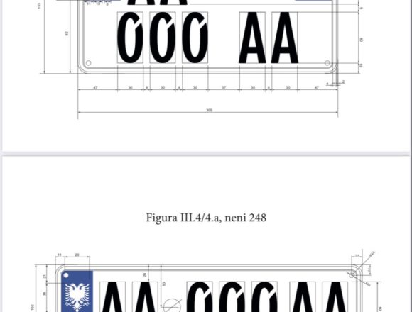 Albanians Can Soon Use Vanity Plates (without having to go to the UK)