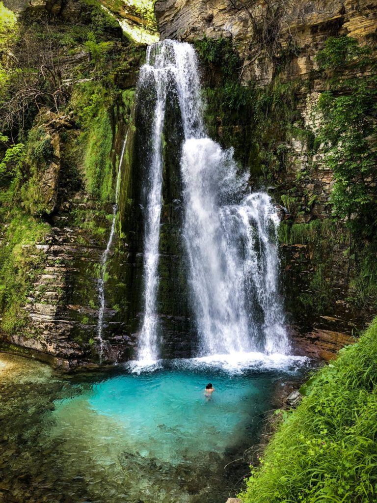 Progonati waterfall 