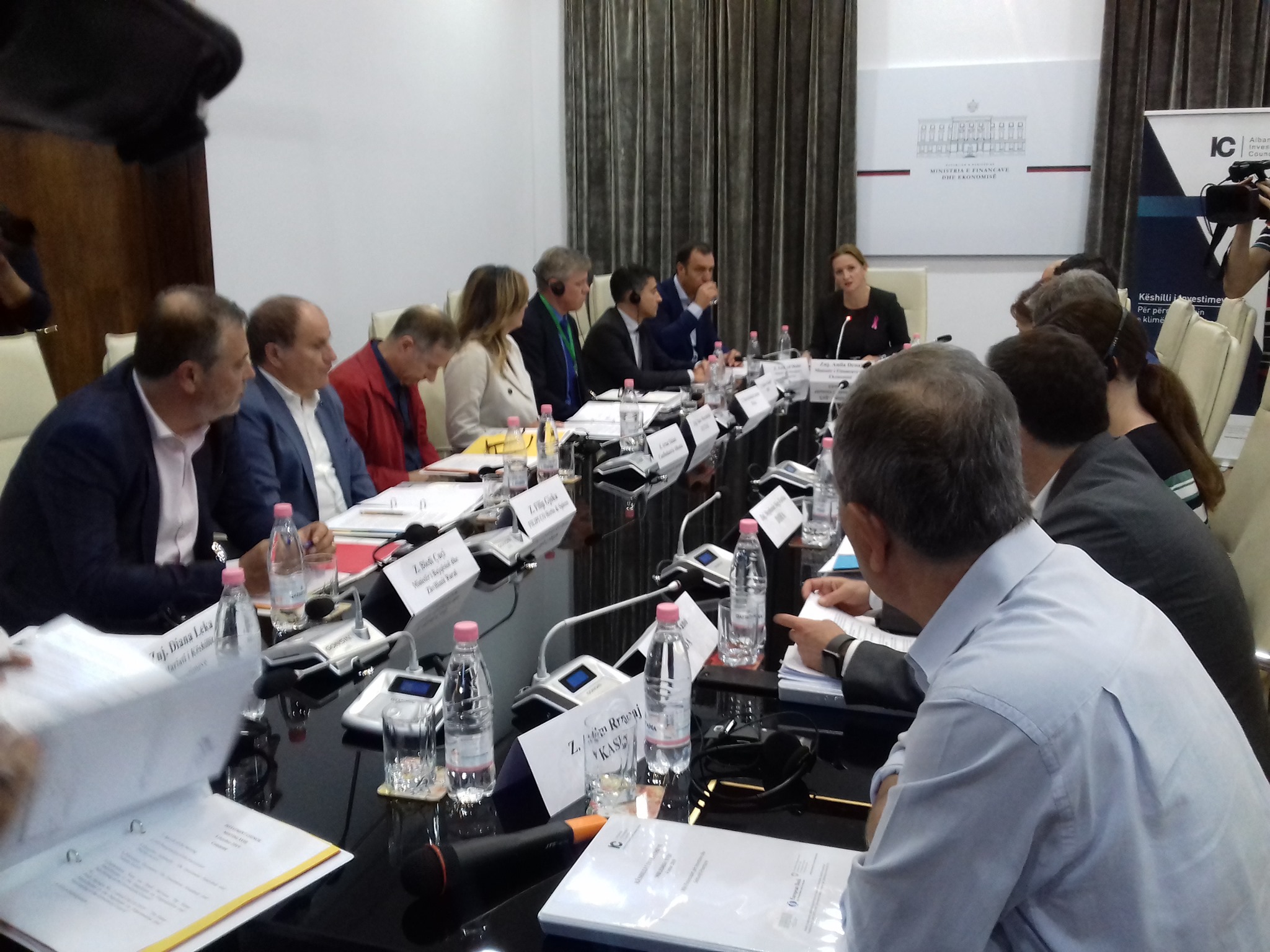 Albania Investment Council meeting